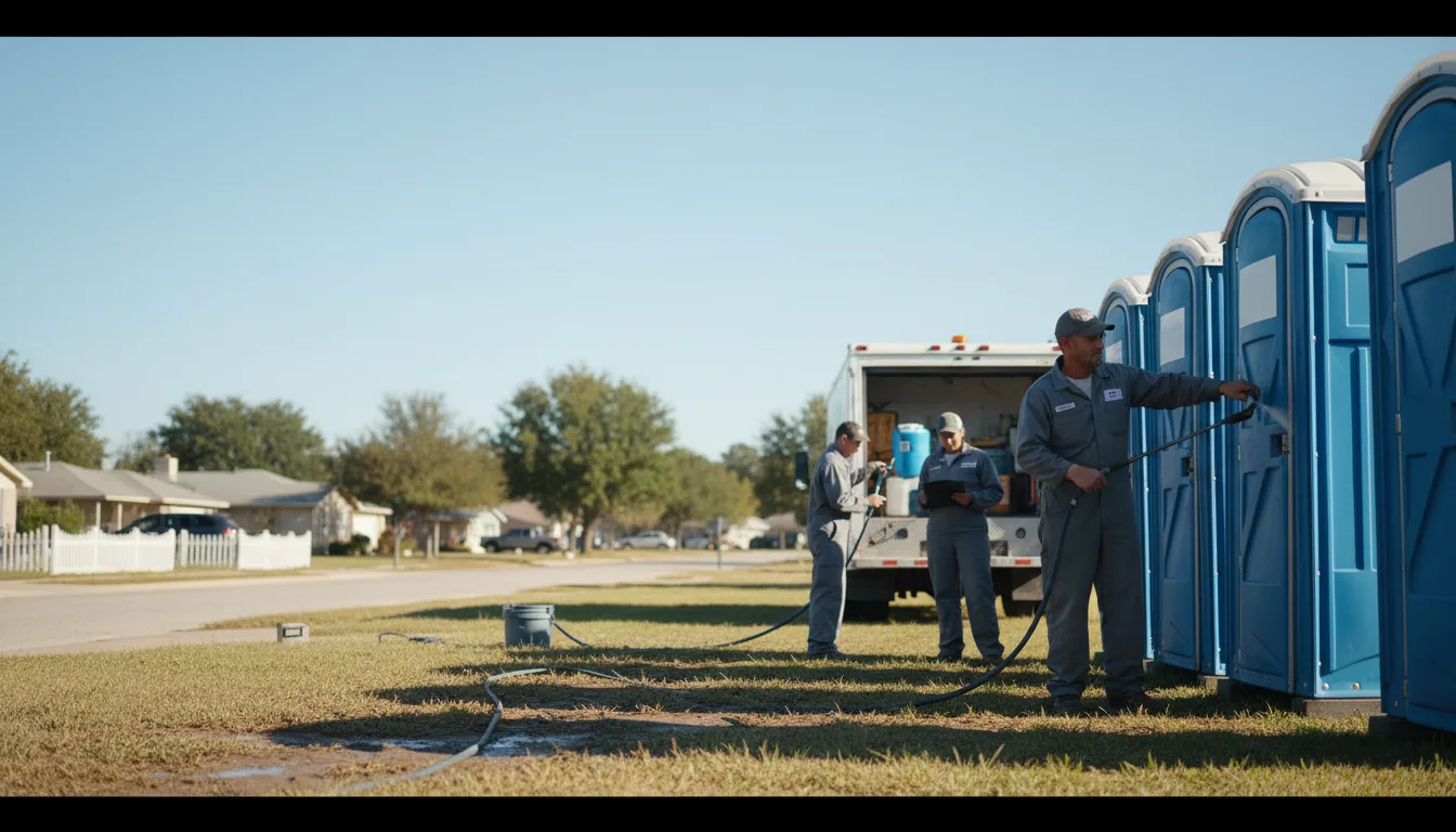 Long-Term Portable Toilet Rental in Mellette, SD near me